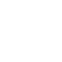 Abstrakte weiße Grafik mit kleinen schwarzen Markierungen am Rand.